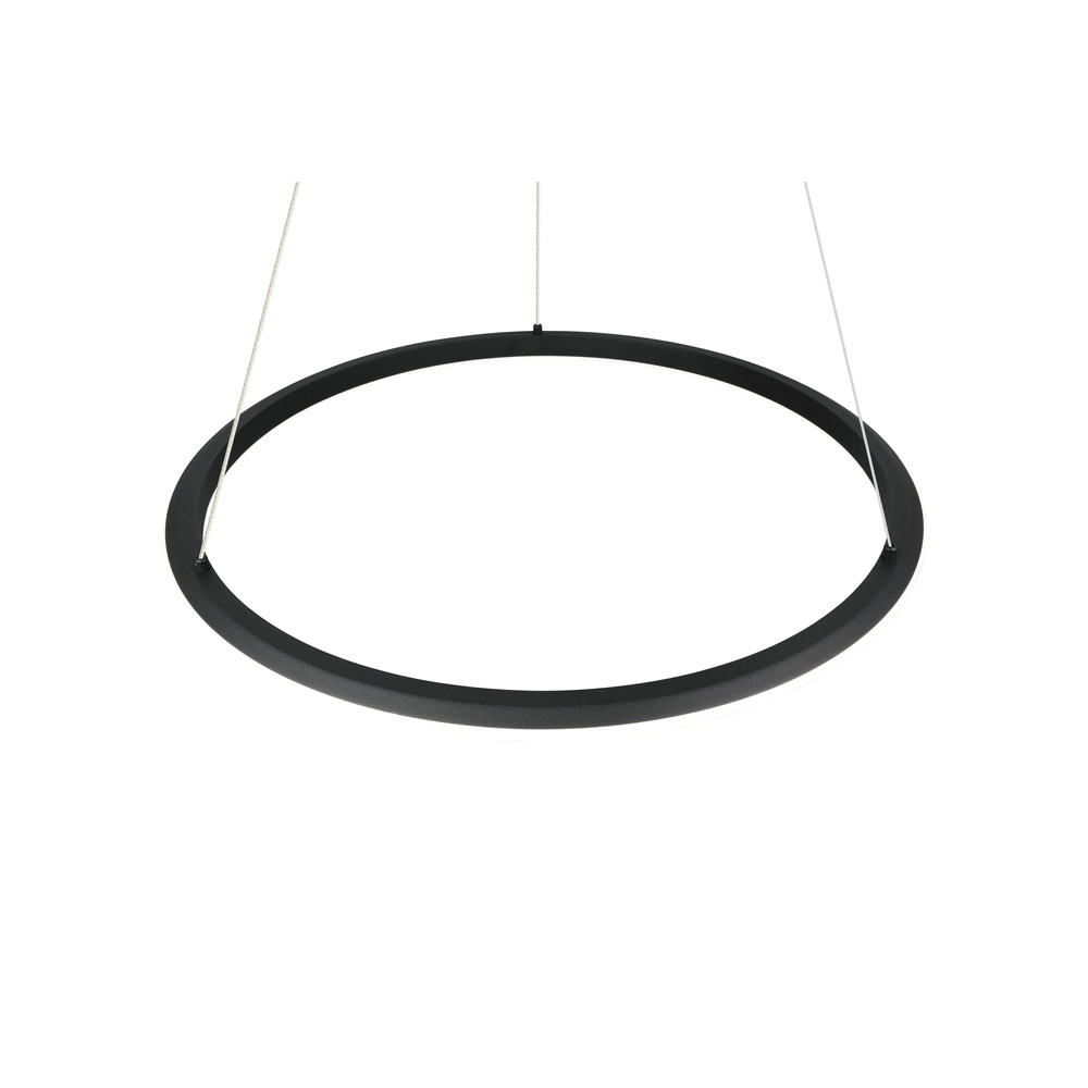 Pendant lamp Amador black Ø 75cm Trio 4017807656671