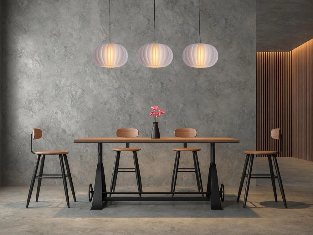 3-light hanging lamp Arena with Ø40cm hoods Masterlight 8718121307886