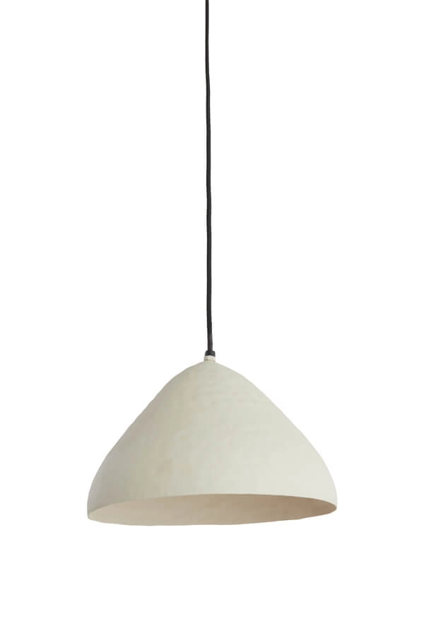 Pendant lamp Elimo Ø 32cm white Light & Living 8717807705350