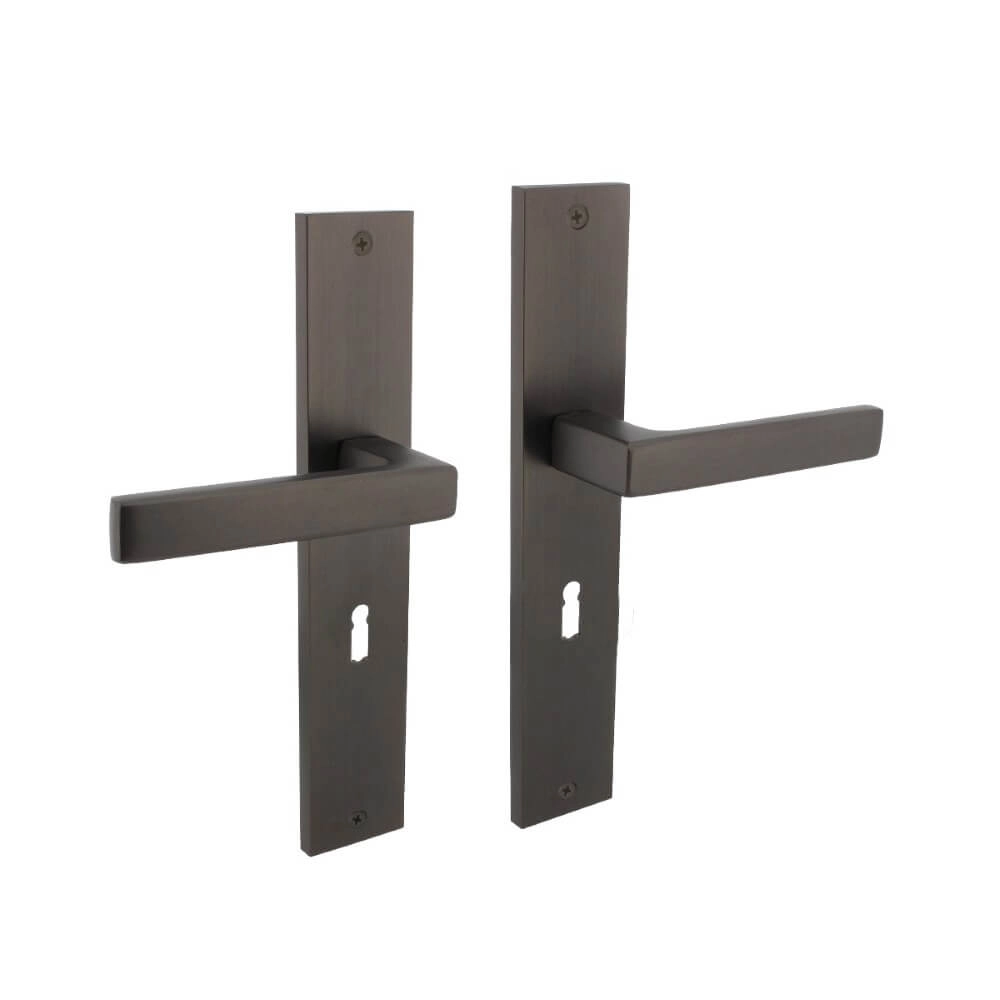 Door handle Hera Keyhole 56mm anthracite