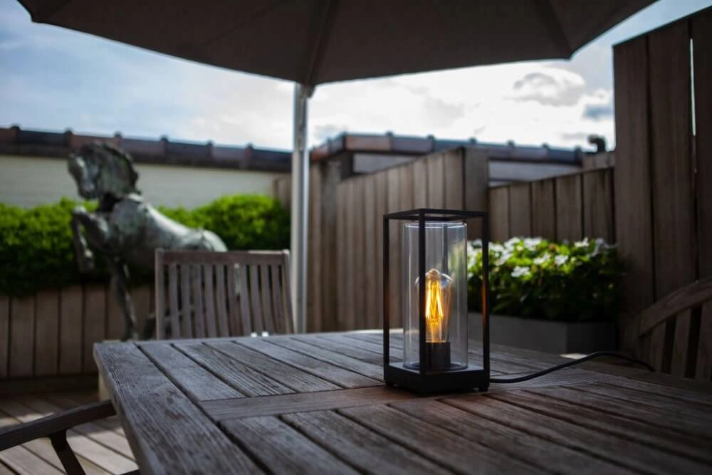 Table lamp Flair Black Reddot Award Lutec 6939412087382