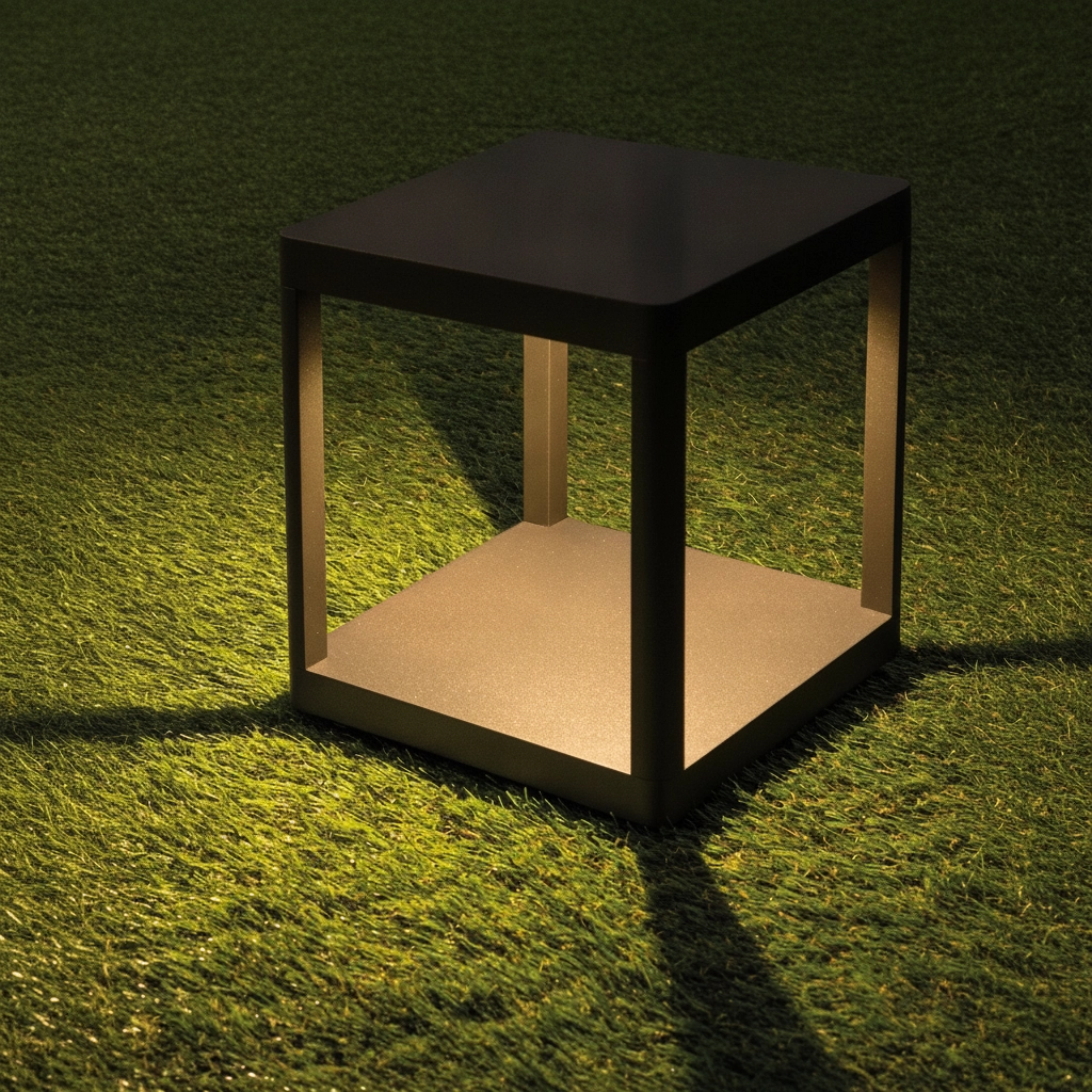 Square garden lamp Surf 23cm
