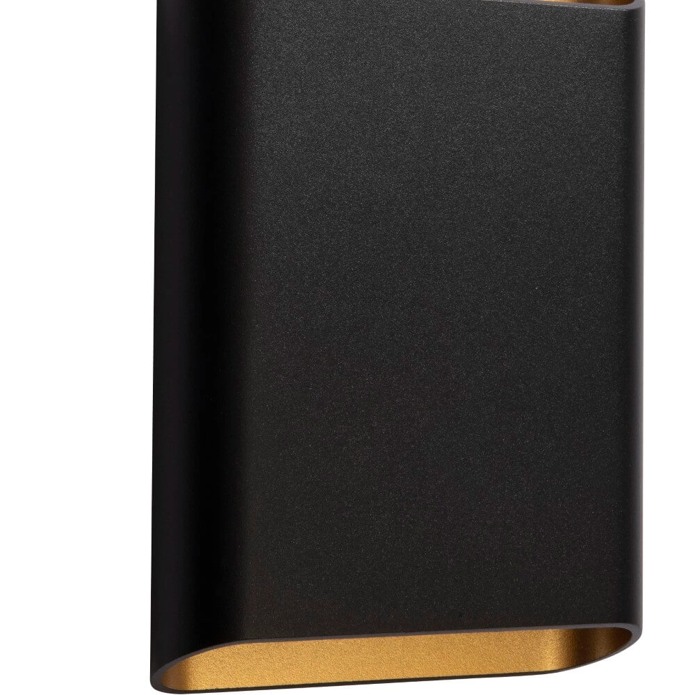 Wall lamp Diaz S Black with gold Artdelight 8720701100213