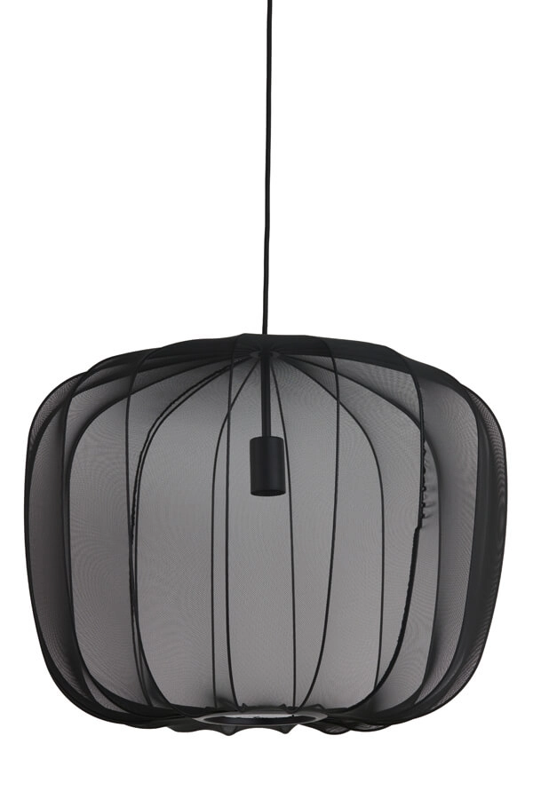 Bohemian pendant lamp Plumeria black Ø 60cm Light & Living 8717807651428