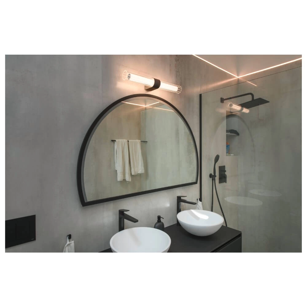 Bathroom wall lamp Lygant Double black SLV 4024163280631