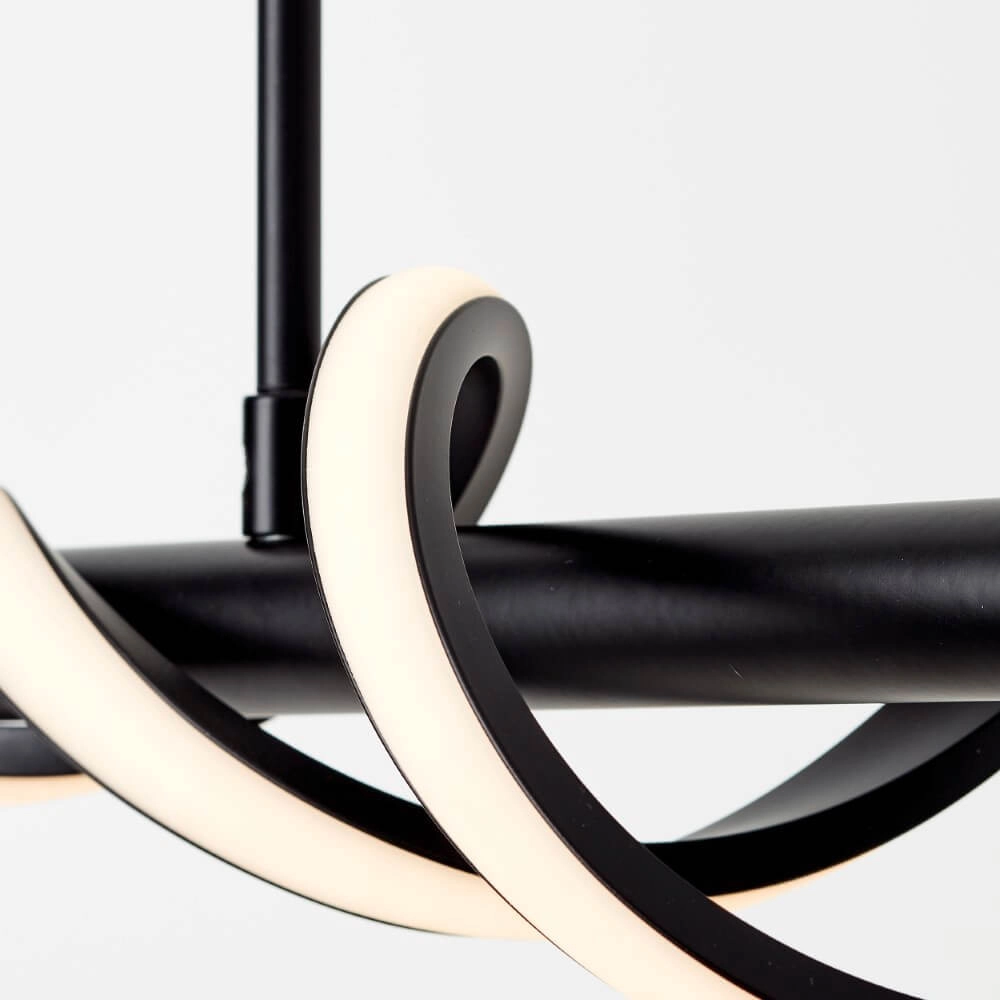 Black design pendant lamp Amalie M Brilliant 4004353411748