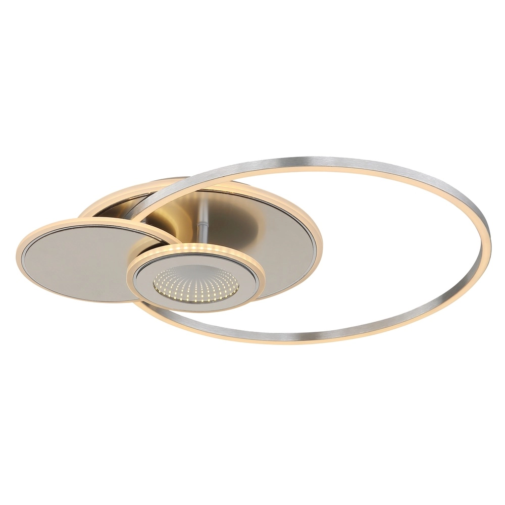 Design ceiling lamp Beltran silver grey Globo 9007371586691