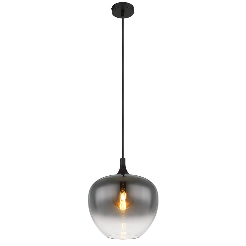Round pendant lamp Maxy Ø 29cm black