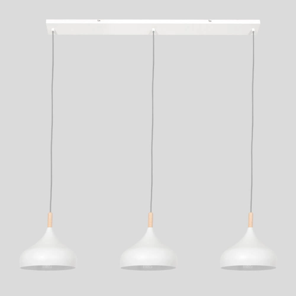 Dining room pendant lamp White Veneer Steinhauer 8712746146745