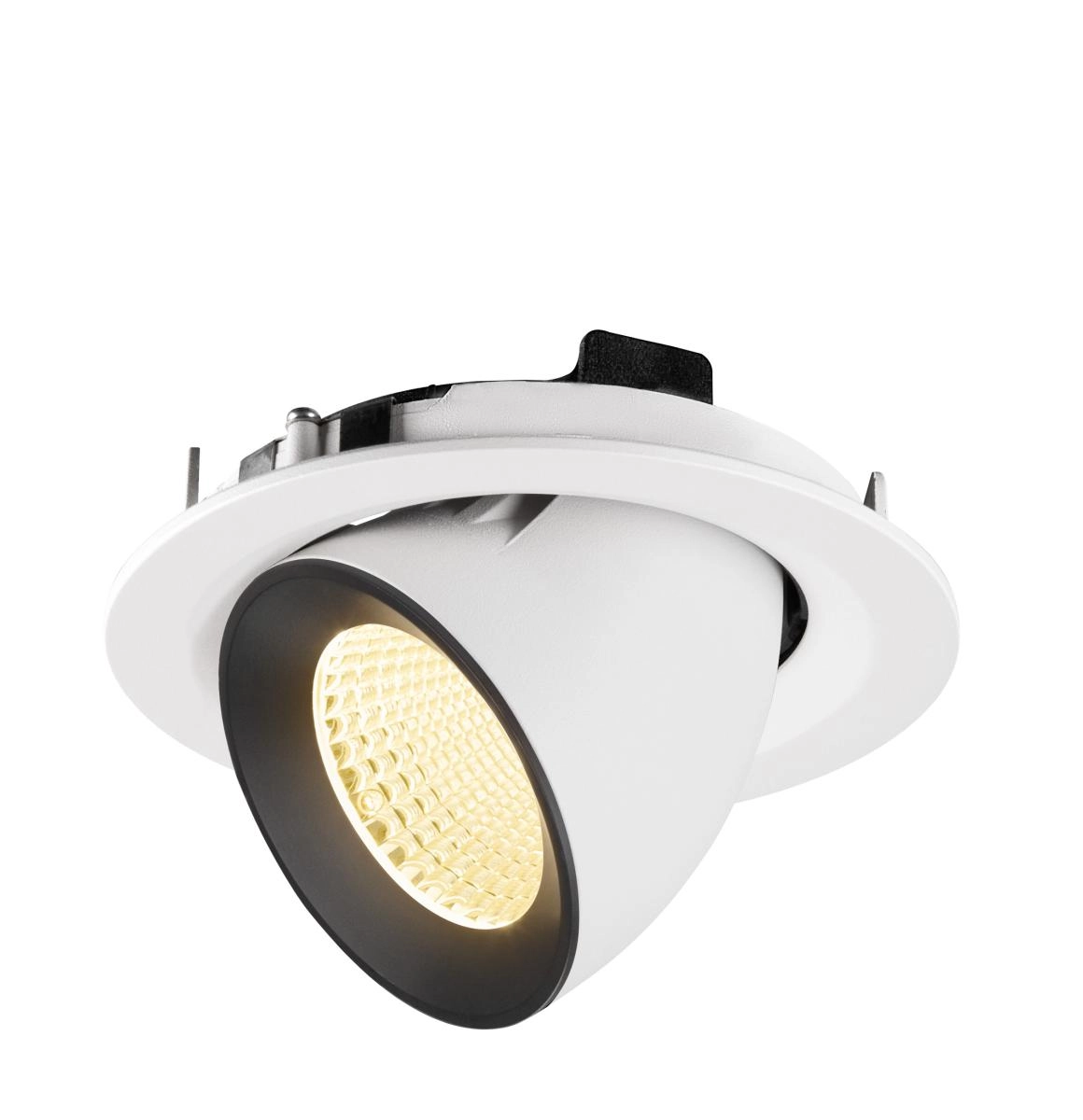 Recessed spotlight Numinos Gimble M white/black 3000K - 40deg SLV 4024163311830