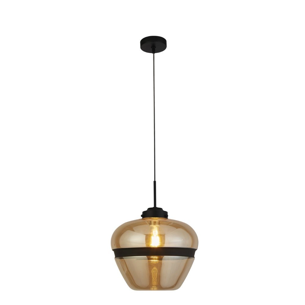 Glass pendant lamp Meringue Ø 32cm Searchlight 5053423160016