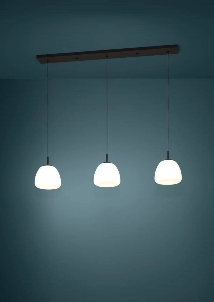Dining room hanging lamp Balmes 3x opal glass Stars of Light 9008606243167