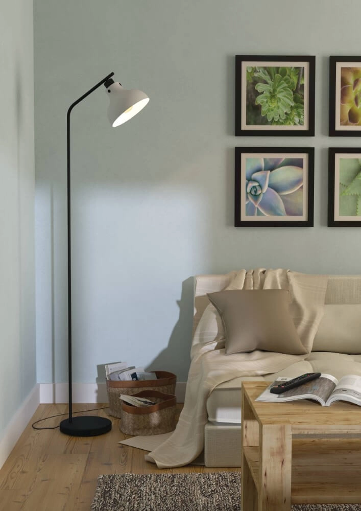 Black with grey floor lamp Matlock 158cm Eglo 9002759438449