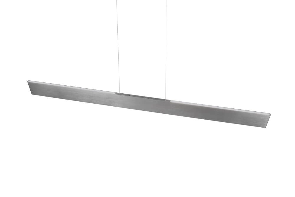 Led Office Pendant Light Galway 150cm - Stainless Steel Trio 4017807616675