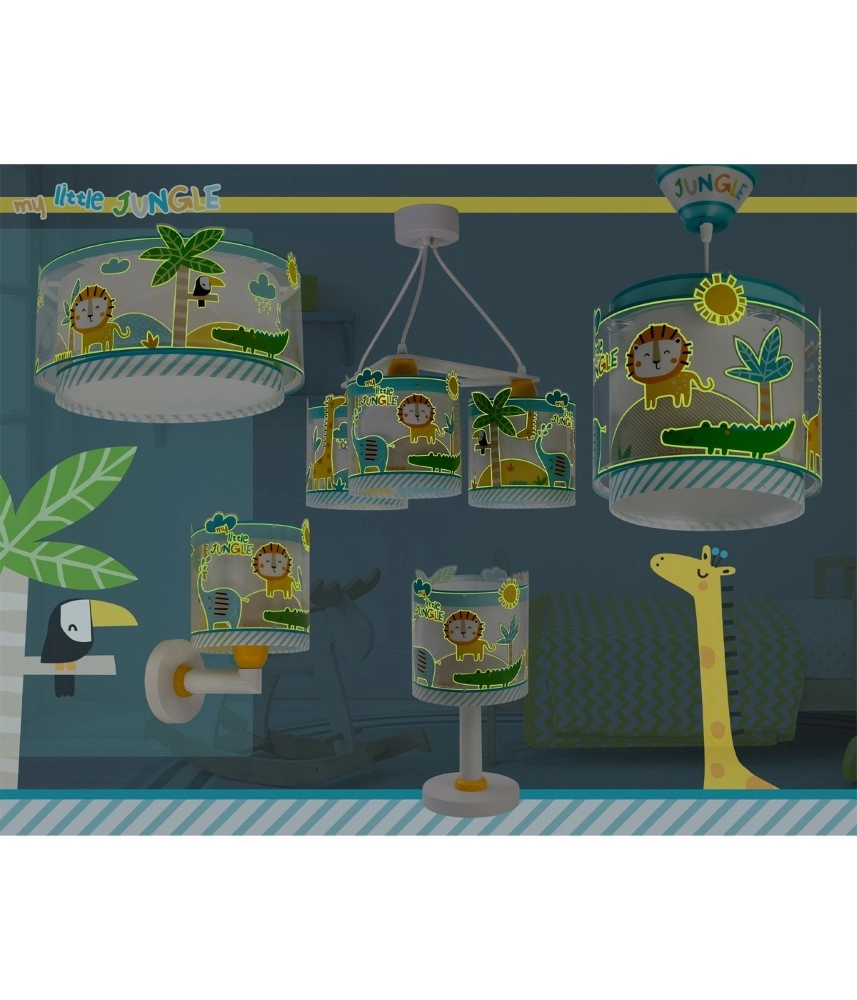 Children's room wall lamp Little Jungle Dalber 8420406761190