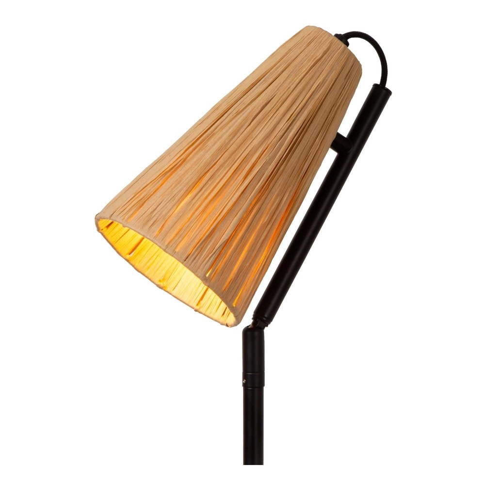 Unique floor lamp Bensen wood Lucide 5411212051660