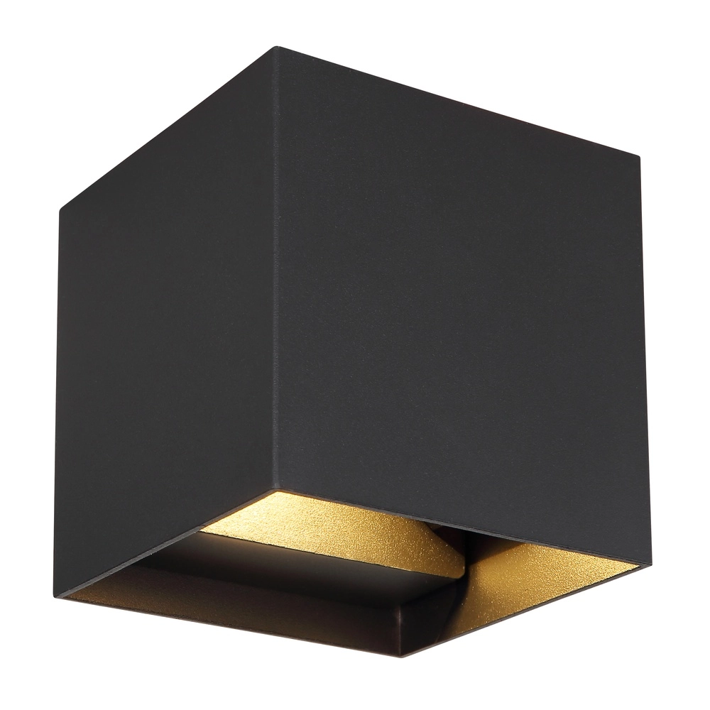 Surface-mounted spot Veronika Black Up & Down Square Globo 9007371431687