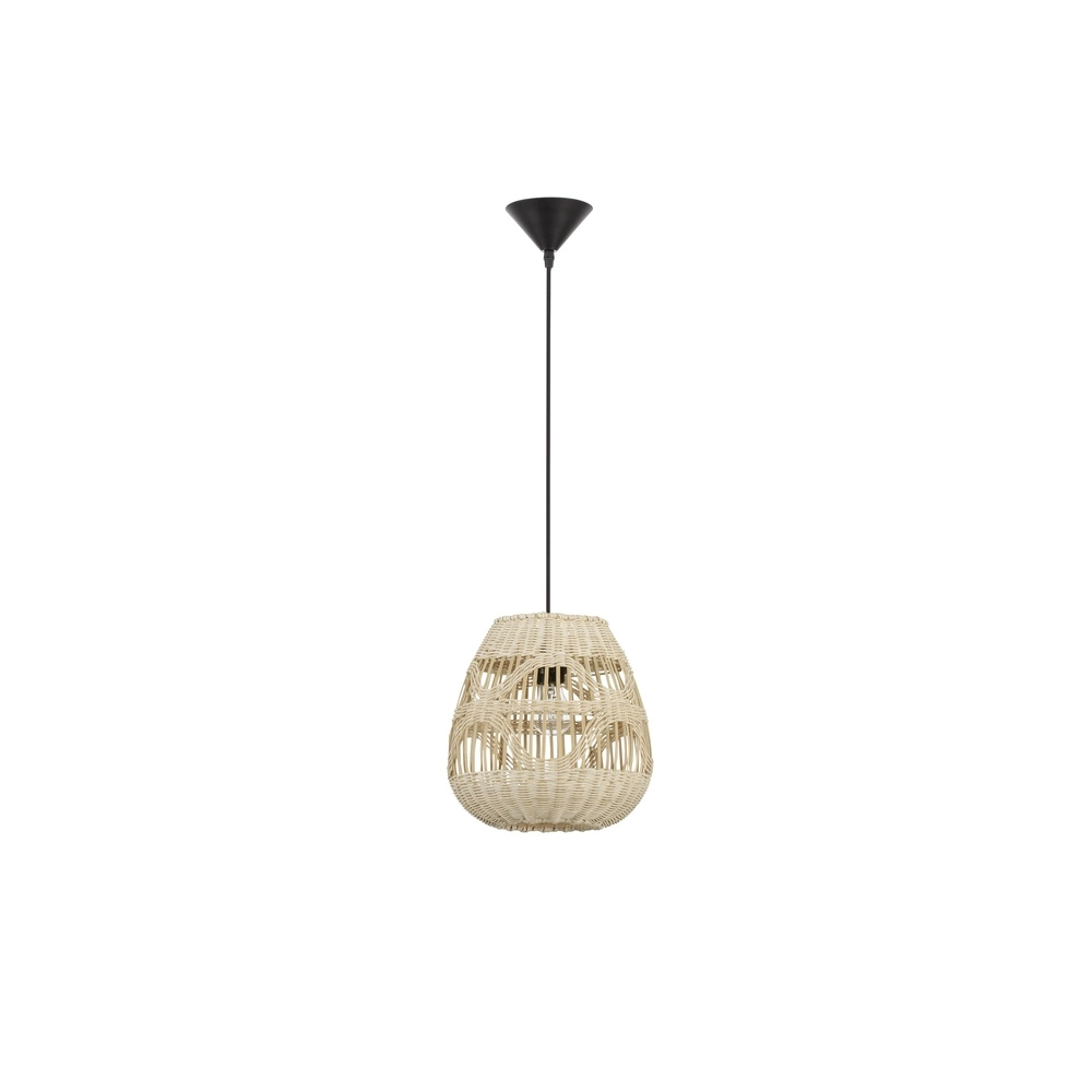 Rattan pendant lamp Marlo Ø 27cm Lyora 5212017438799