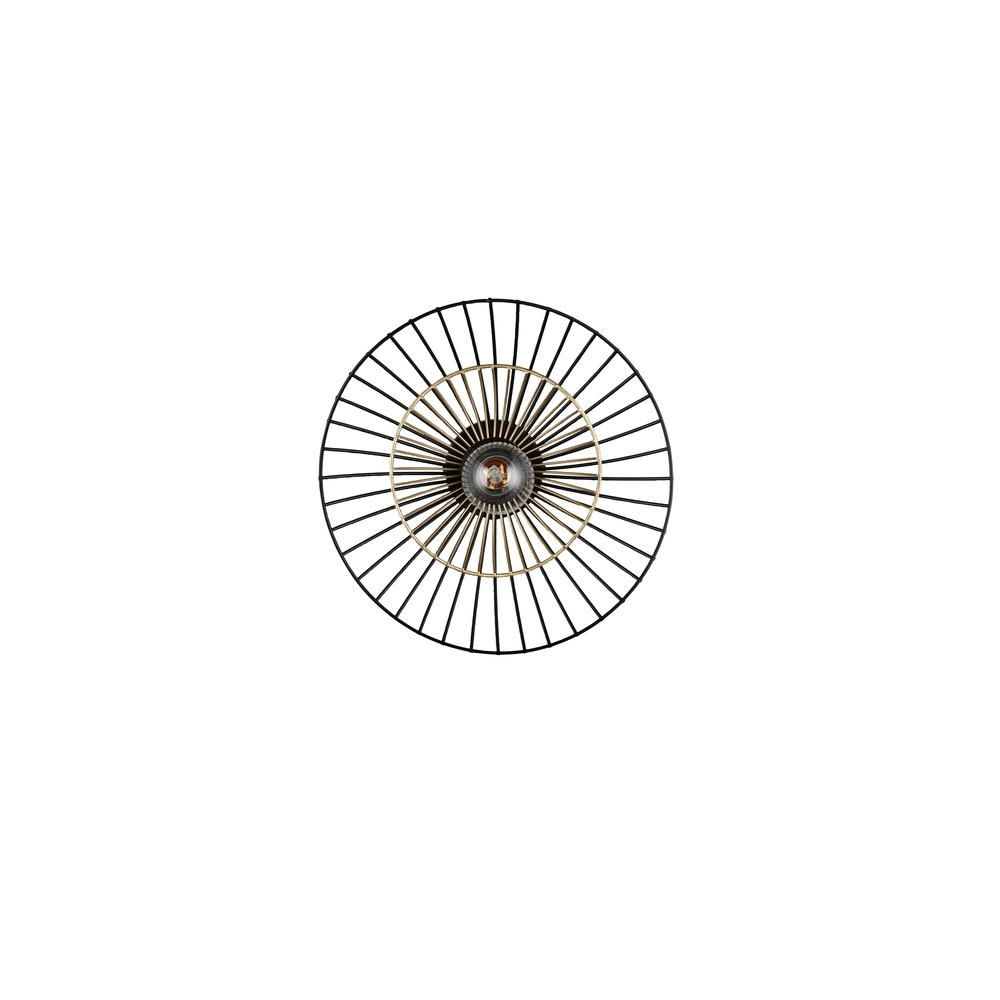 Ceiling lamp Lauris Ø 30cm black Trio 4017807678116