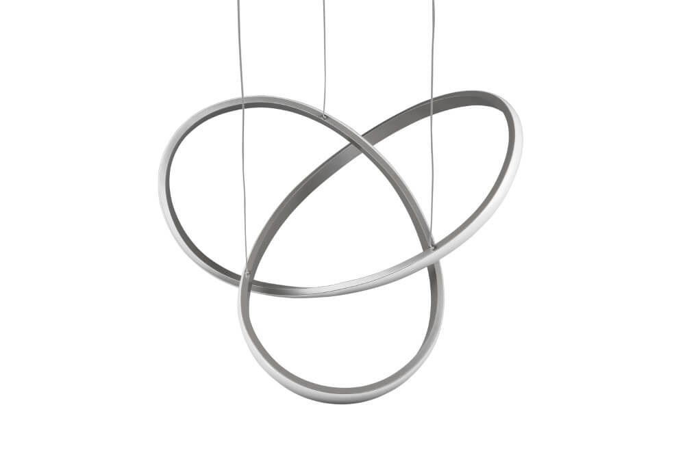 LED hanging lamp Course gray Trio 4017807521504