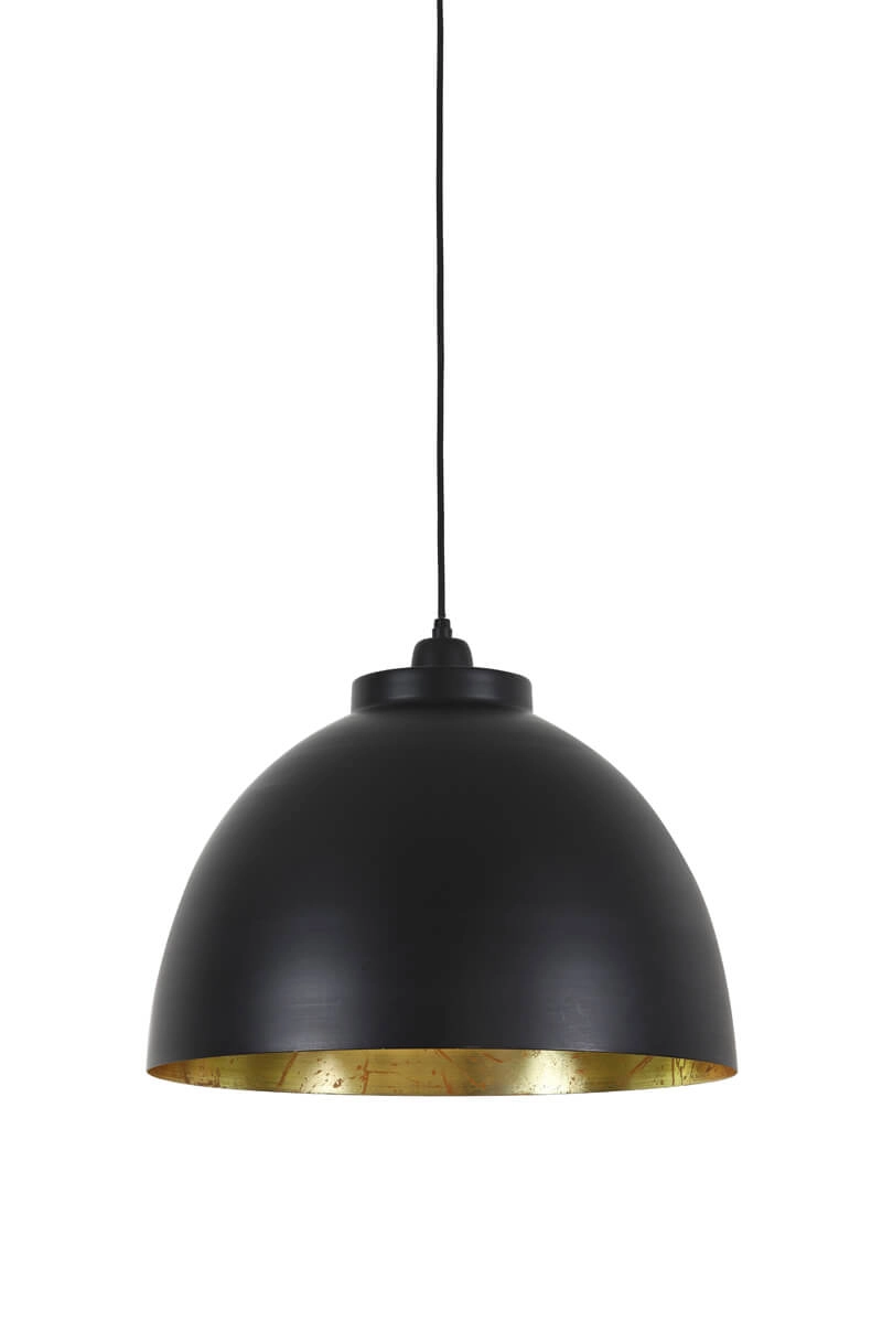 Country Pendant Lamp Kylie black Ø 45cm Light & Living 8717807059477