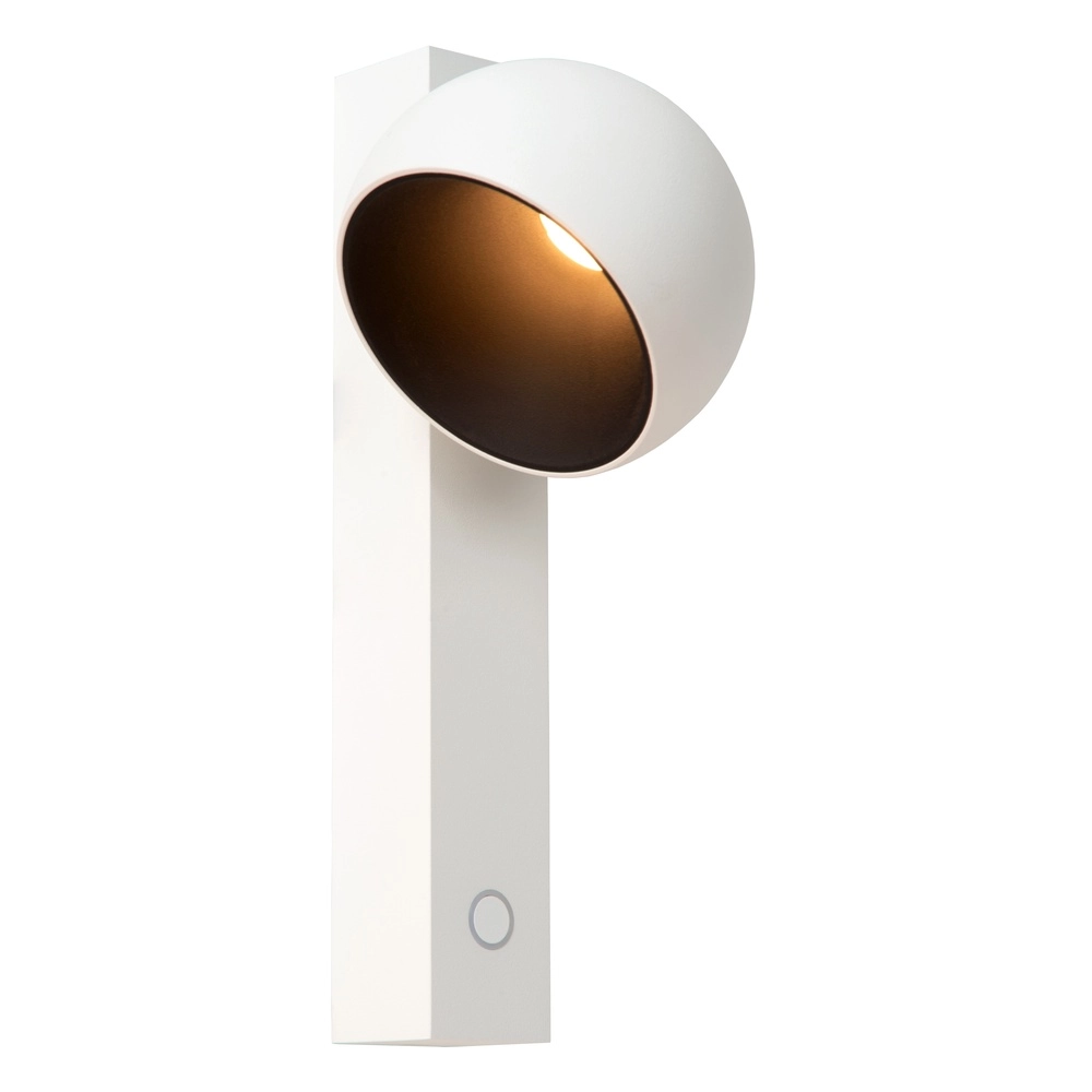 Bed reading lamp Esfera LED - White Premium by Lucide 5411212234469