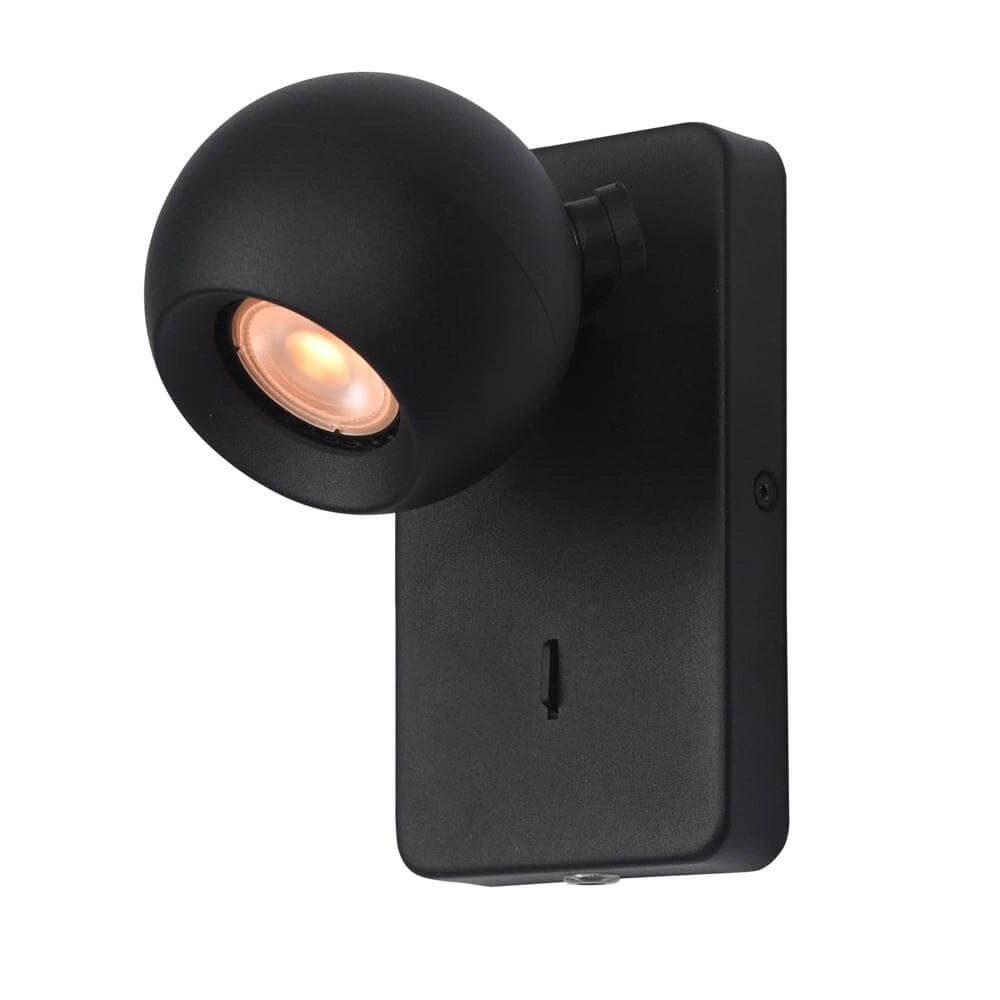 Wall lamp Bolero Sphere Black