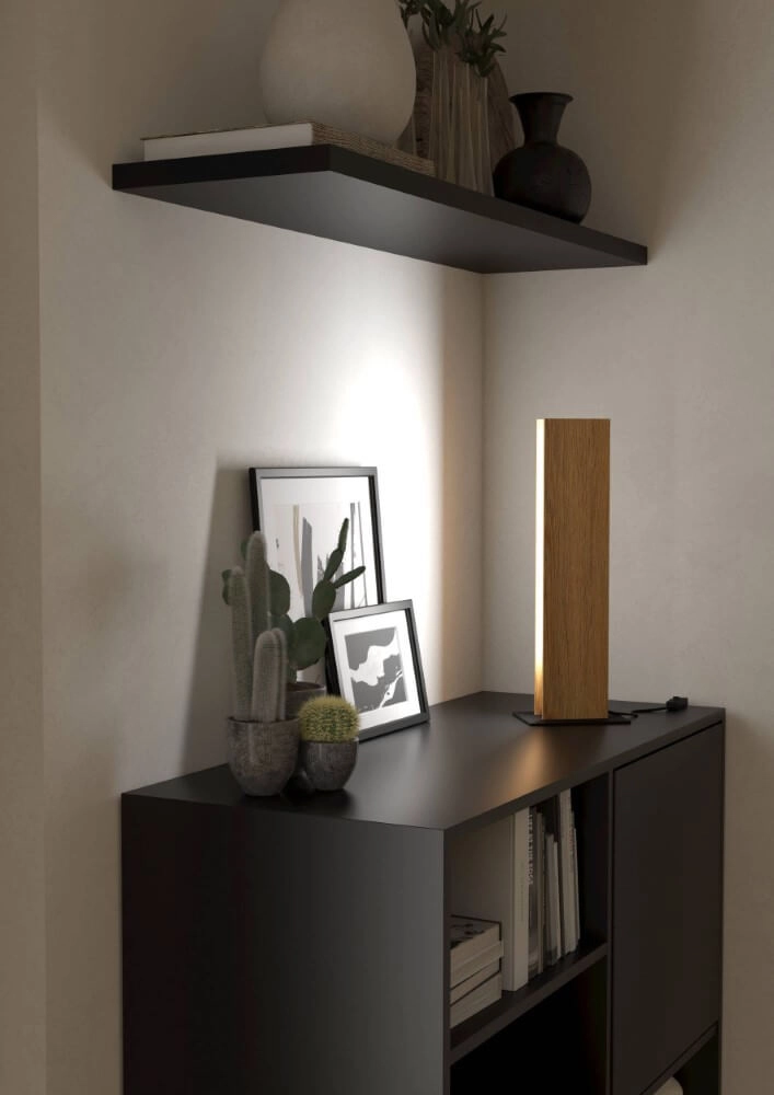 Wooden table lamp Anchorena-Z 46.5cm Eglo 9008606243693