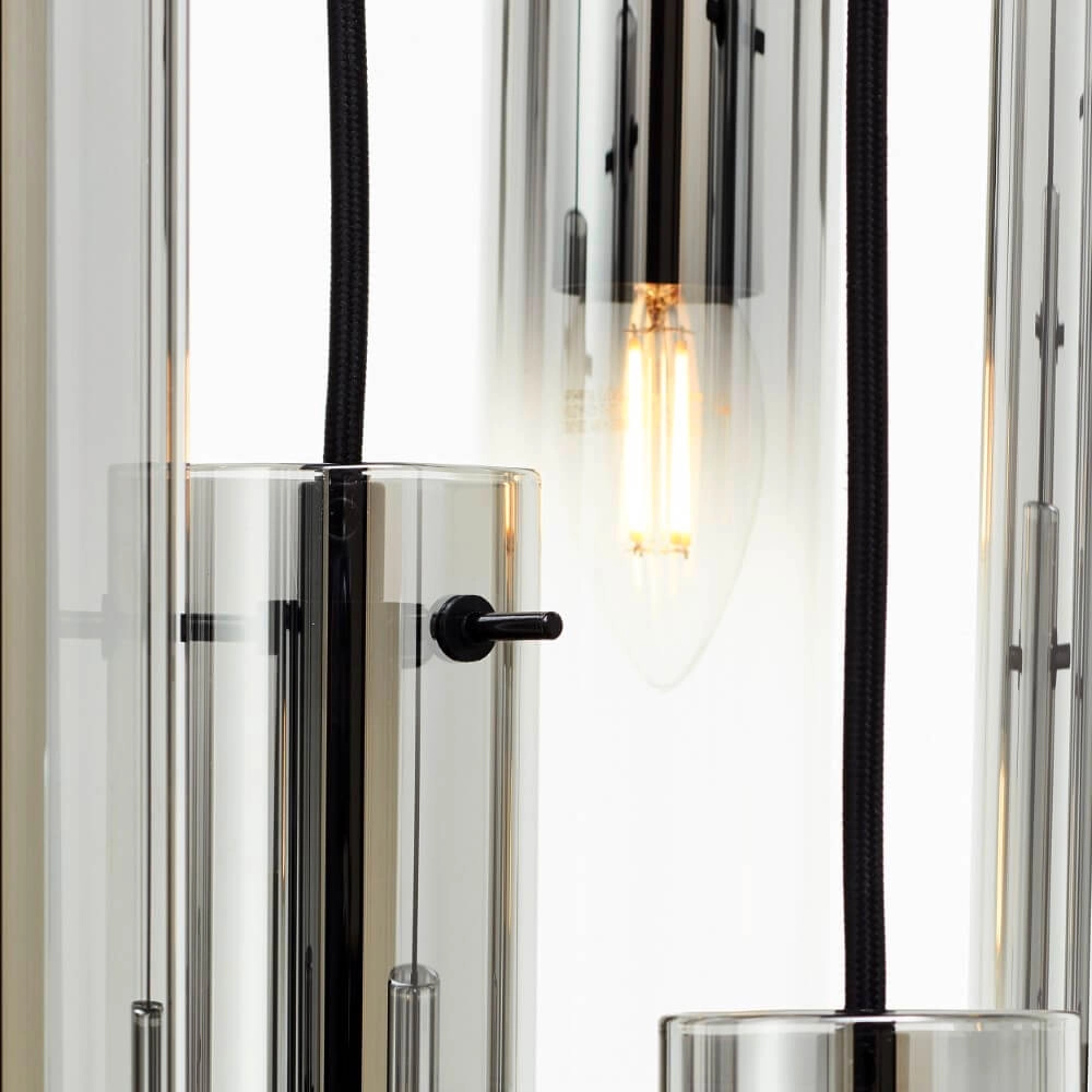 7-light hanging lamp Glasini Brilliant 4004353429583