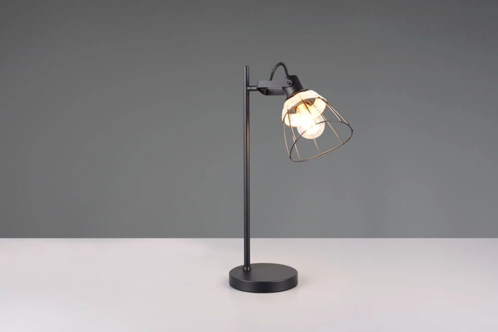 Black table lamp Jerome design Trio 4017807637724