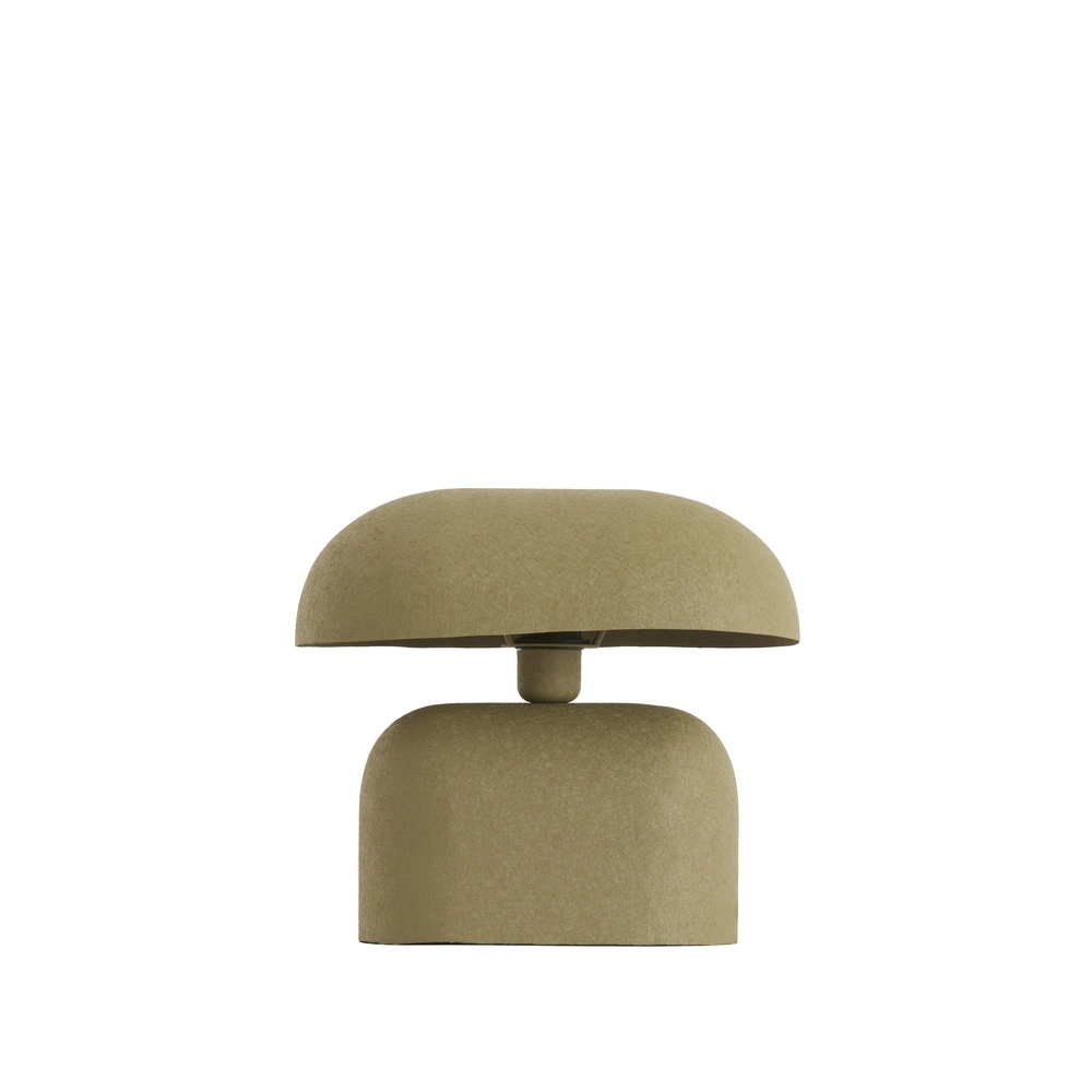 Table lamp Todd oval - matte olive green