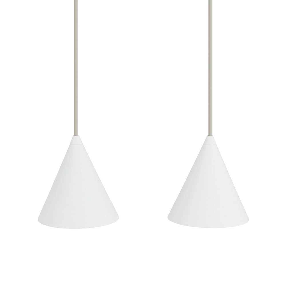 Ceiling and pendant lamp Fourty white