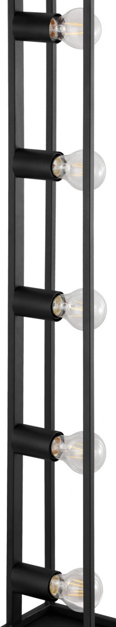 Black floor lamp Blackcrown 100cm 5-light Eglo 9002759336912