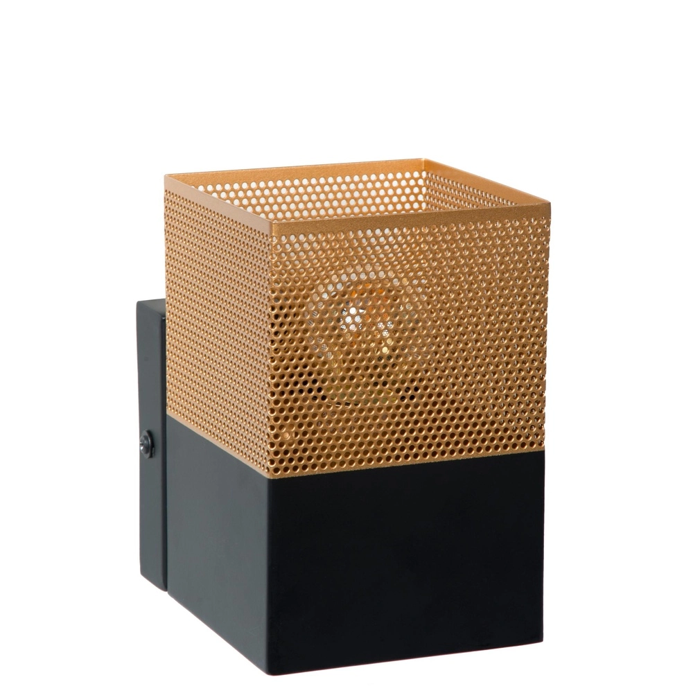 Design wall lamp Renate black with gold
