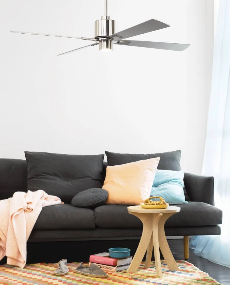Stainless steel ceiling fan Airfusion Climate I Ø 132cm Beacon 9333509087960