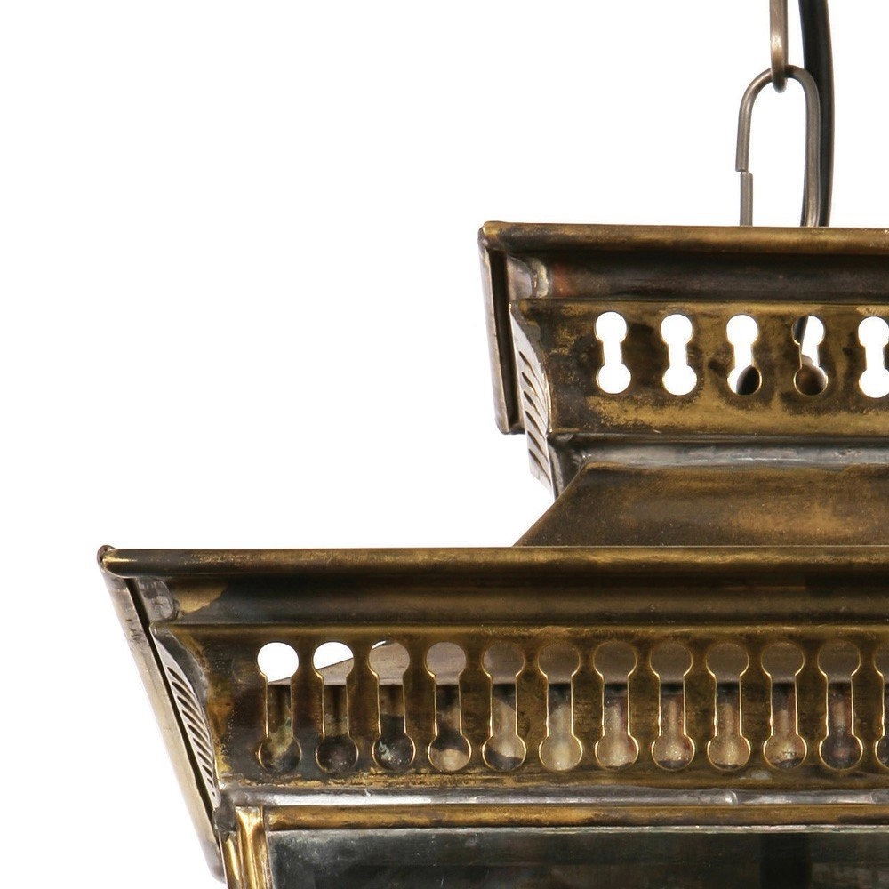 Antique pendant lamp Pagoda S antique copper (ant) Limehouse