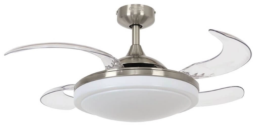 Stainless steel ceiling fan Fanway Evora Ø 91.5cm