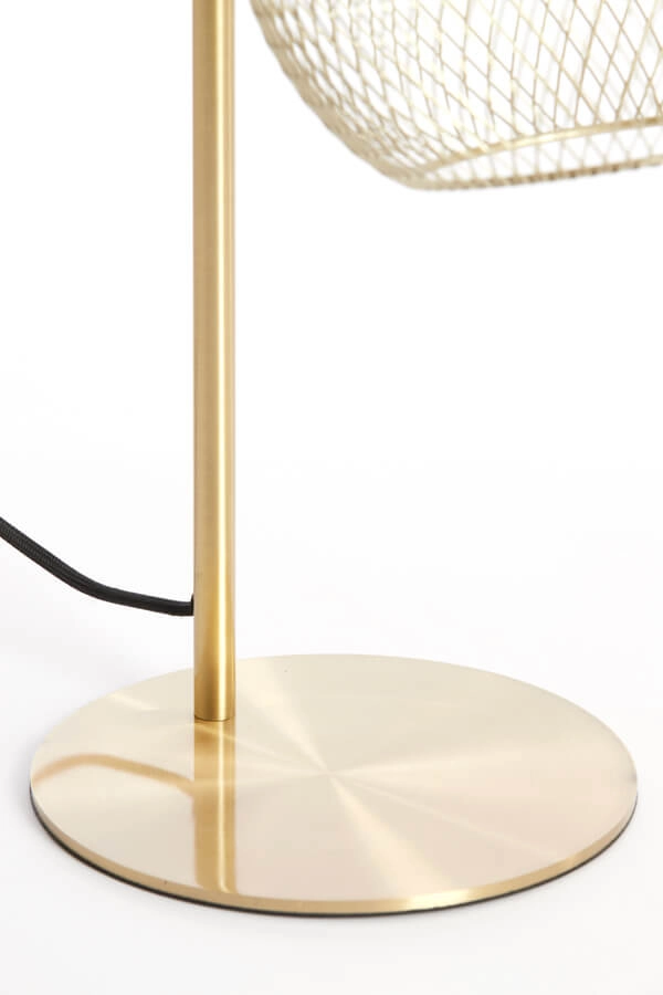 Golden table lamp Moroc Ø 20cm Light & Living 8717807686420