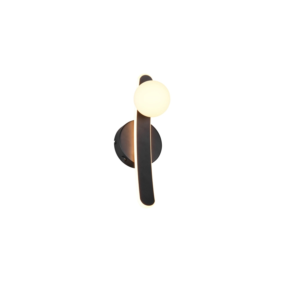 Wall lamp Napoli Black Trio 4017807683431