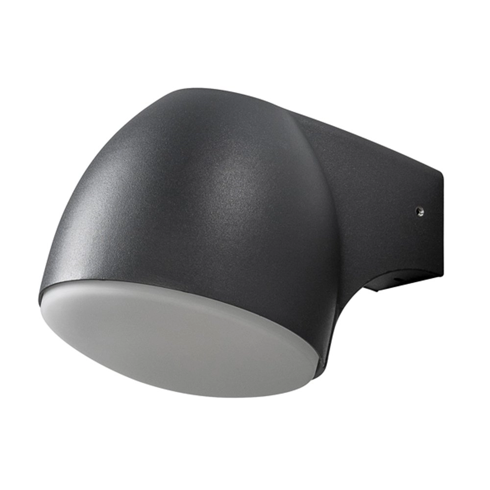 LED wall spot Ferrera black