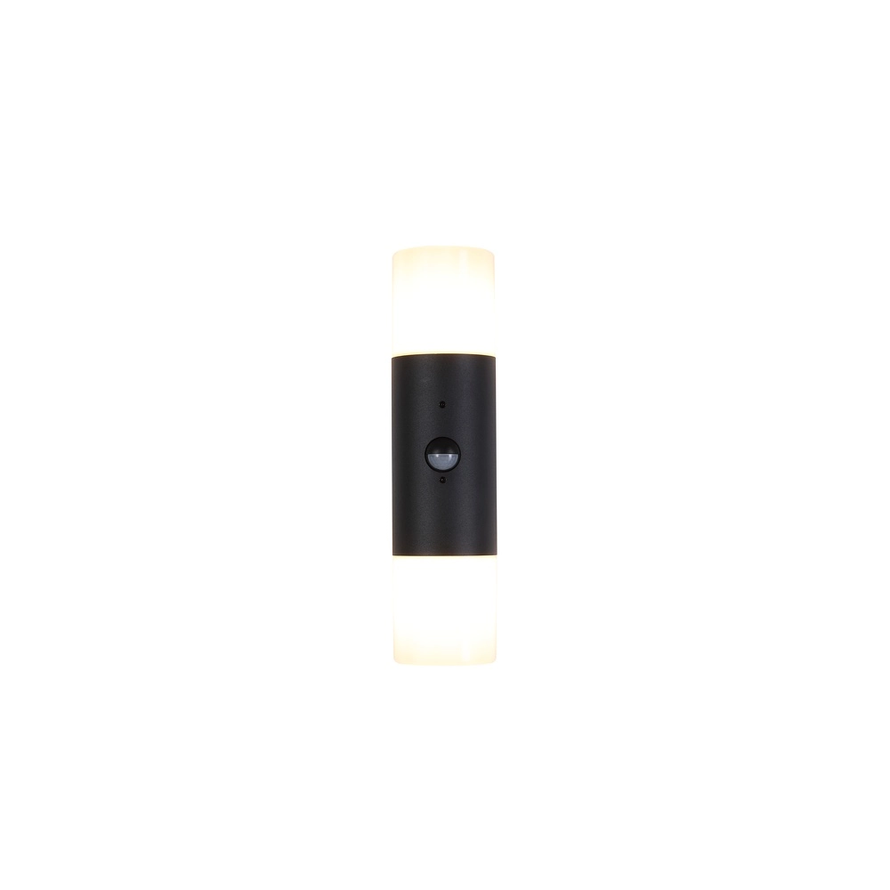 Wall lamp Colorado Double black with sensor