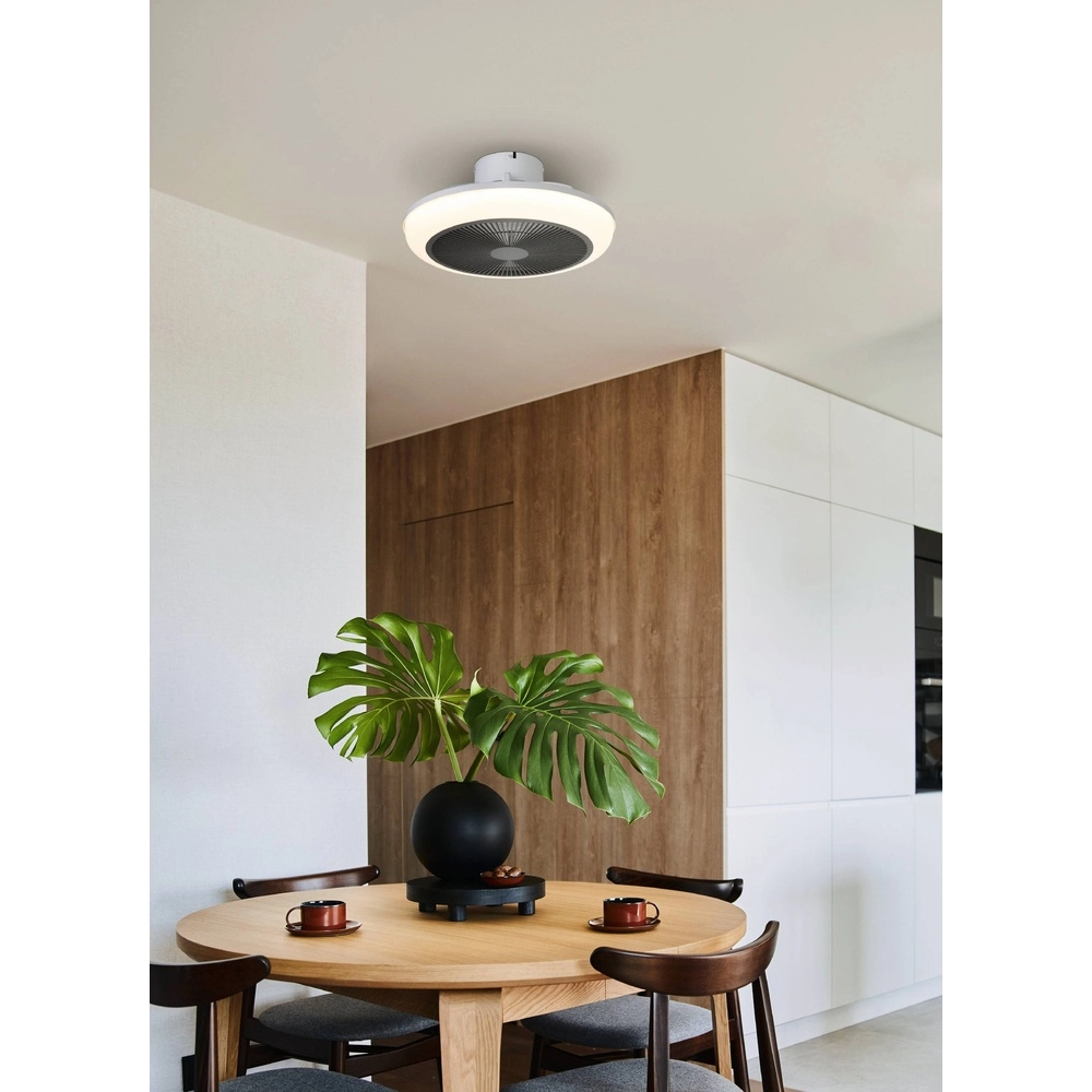 Ceiling fan Sayulita white Ø 46cm Eglo 9002759352332