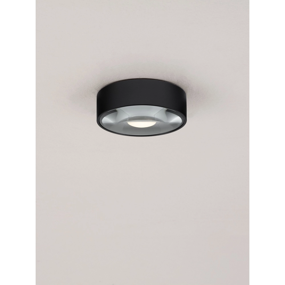 Sleek ceiling lamp Grix Black Lyora 5212017496362