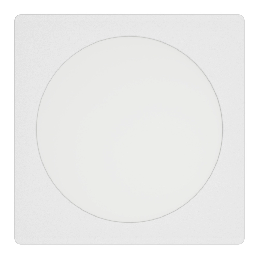 Recessed lamp Fueva 6 Square - White - 16.6x16.6cm