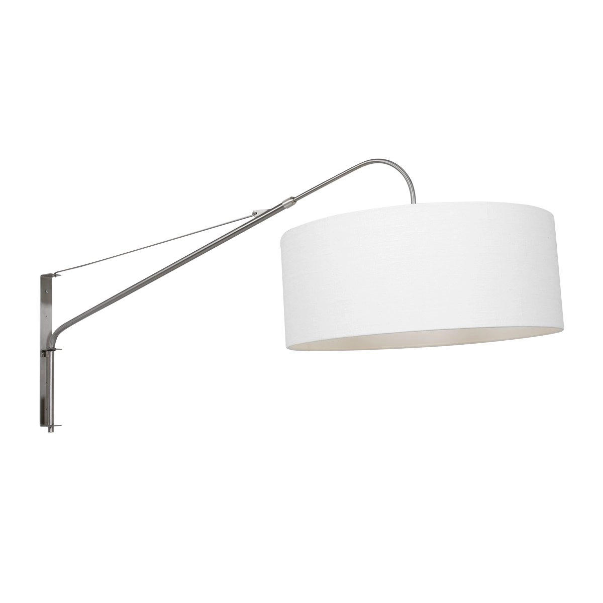 Stainless steel with white reading lamp Gramineus Steinhauer 8712746132458