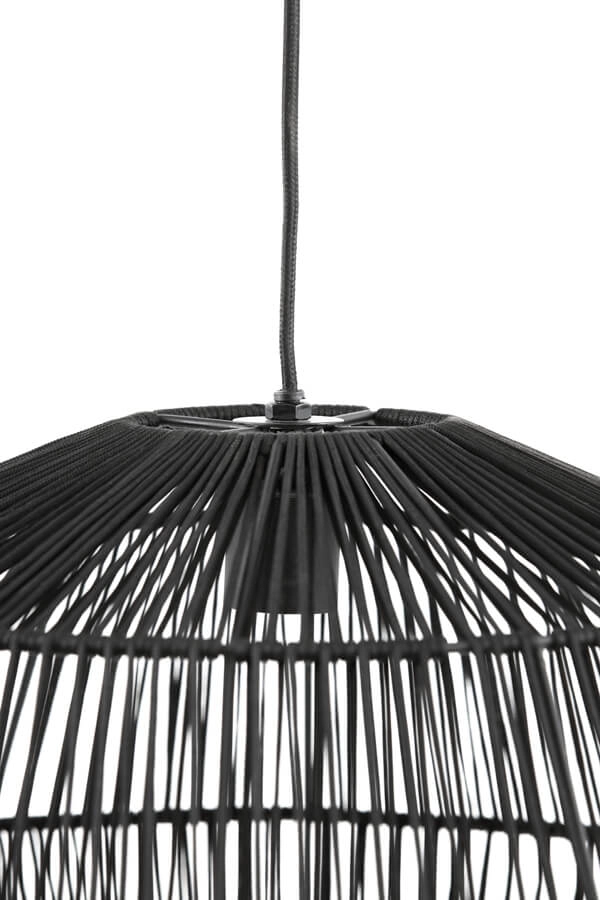 Bohemian pendant lamp Deya black Ø 49cm Light & Living 8717807681135