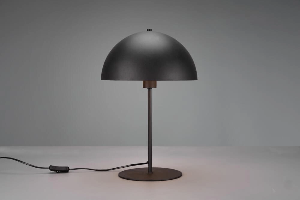 Black table lamp Nola design Trio 4017807560848