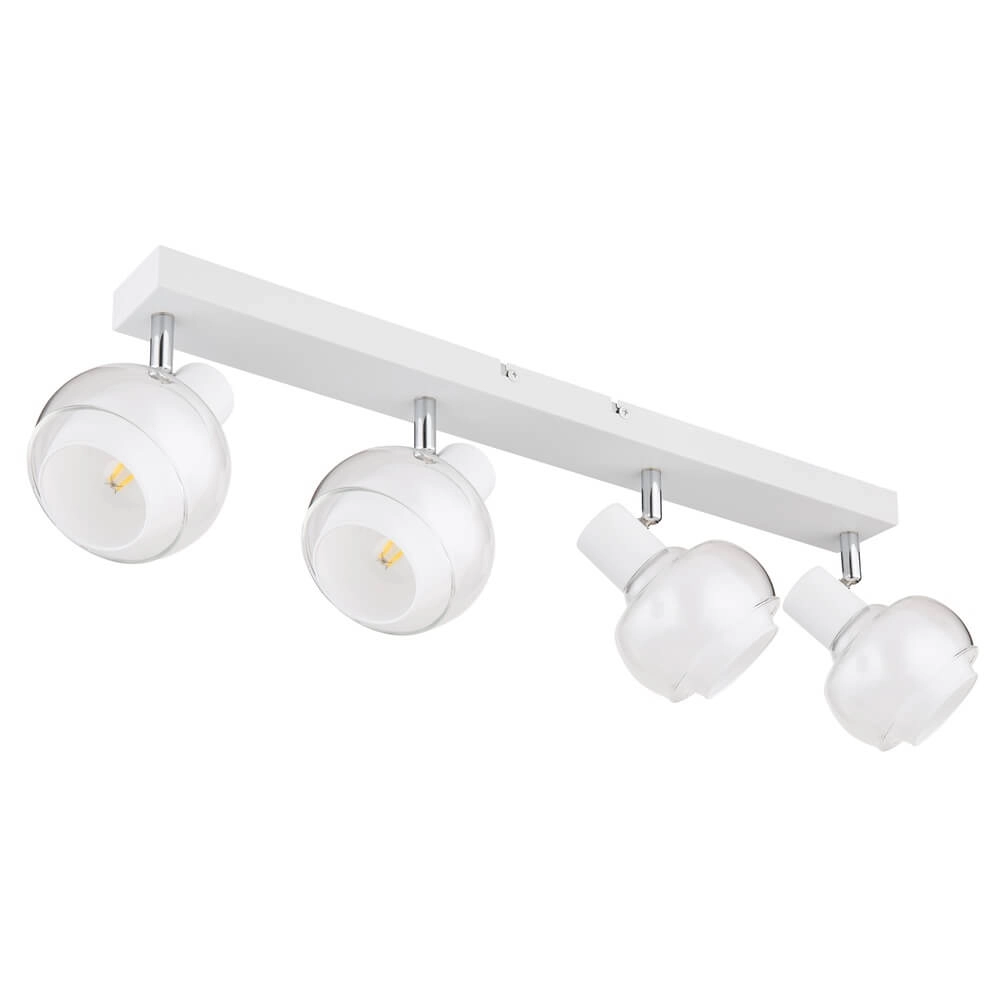 White ceiling lamp Tokki 4-light Globo 9007371452040
