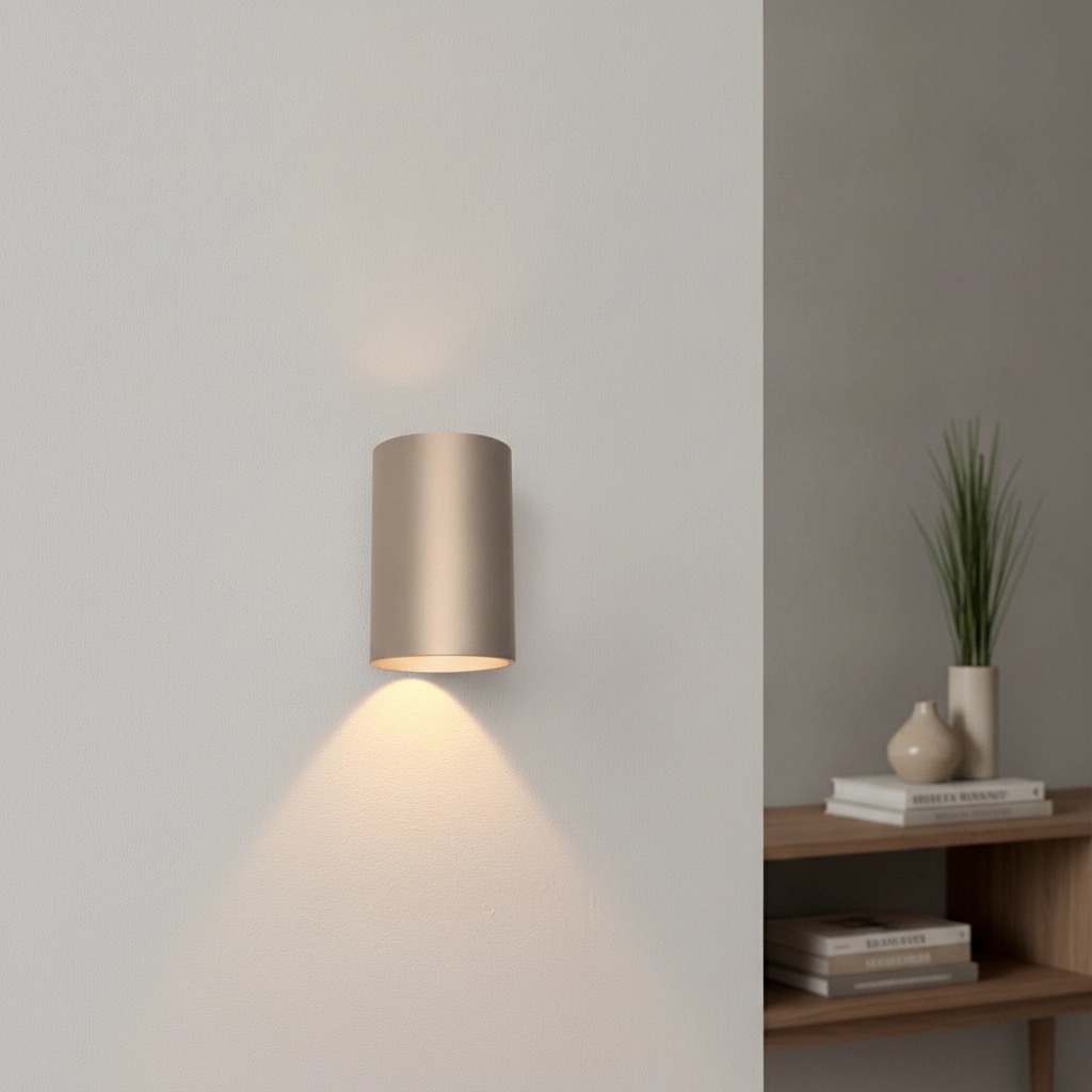 Design wall lamp Brody1 champagne
