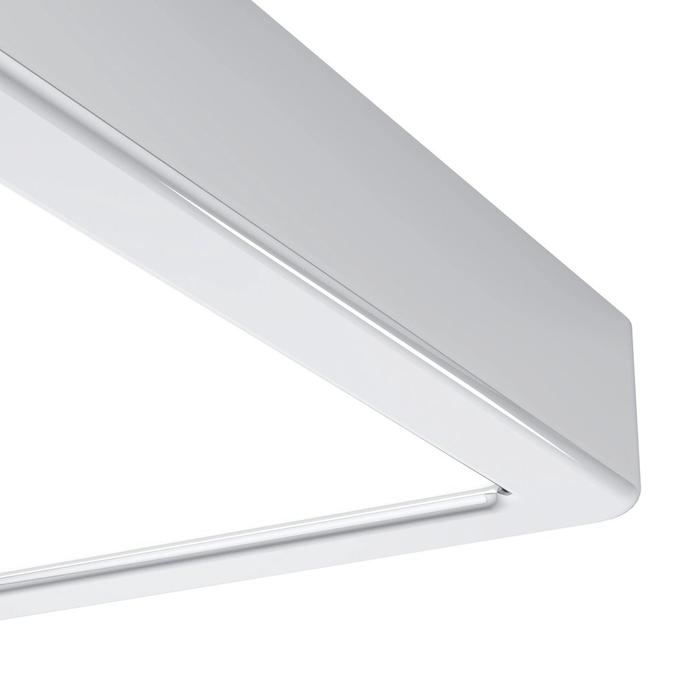Chrome ceiling light Fueva 6 LED - 15x15 cm Eglo 9008606331086